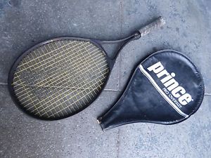 Prince Pro 110 Oversize 4 5/8 grip STRUNG Royal Super Style Tennis Racquet P #5
