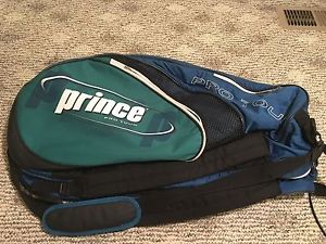 Prince Multi Racquet Tennis Bag Pro Tour Sports Duffle With Backpack Straps