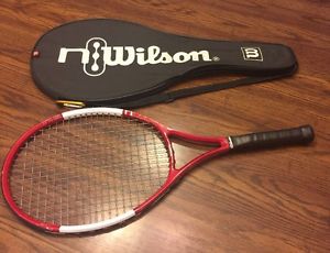 WILSON nCODE n5 FORCE 110 OVERSIZE TENNIS RACQUET RACKET 4-3/8" GRIP