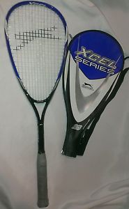 SLAZENGER XCEL 25 SQUASH RACQUET OVERSIZE ALUMINUM COMPOSITE 14 X 20 Power Zone