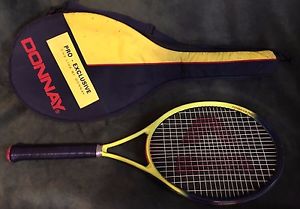 Donnay Formula Pro Tennis Racket (Racquet) w/Zip-Up Cover Made in Belgium