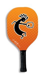 NEW ORANGE DOT CLUB PICKLEBALL PADDLE RED ADDED TOUCH AT NET SUPER