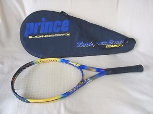 Prince Longbody Oversize 115 Thunder Extreme Titanium Shaft Tennis Racquet/Bag