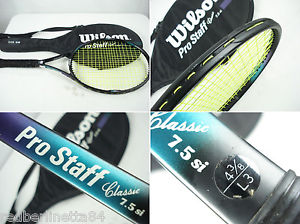 Wilson Pro Staff Classic 7.5 si 110 Graphite Tennis Racquets