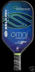 Omni 31P XO Graphite Polymer Elongated Glen Peterson Signature Design Paddle