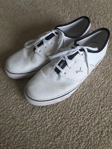 Men's puma  White Tennis Shoes 10.5
