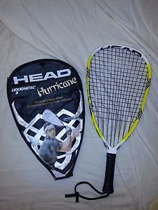 Head Liquid Metal Hurricane Racquetball Racquet 3 5/8  Jack Huczek w/ Case EUC