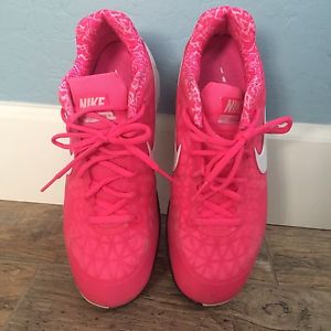 Nike Womens zoom cage 2 pink size 9