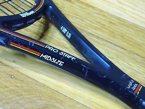RARE Wilson St Vincent Pro Staff Midsize Sampras Tennis Racquet Mid 85 HNQ No 3