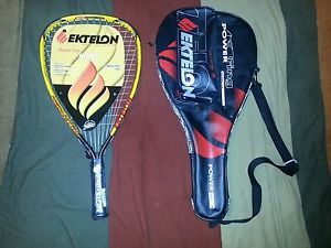 EKTELON NITRO 900 POWER LEVEL AEROLITE ALLOY RACQUETBALL RACQUET  WITH CASE