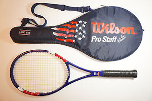 WILSON PRO STAFF TOUR CLASSIC MIDSIZE 85 JIM COURIER RACKET 6.6 4 5/8 EU5 L5