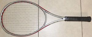 Prince O3 Speed Red Tennis Racquet Racket 105 Sq Inch (Grip 4-1/4 Or L 2)