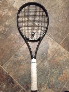 DONNAY X-DUAL PRO 97 18X20 Racquet Racket 4 3/8 Strung w/ Blackout