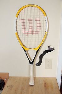 WILSON n Code nFocus 110 Oversize Tennis Racquet Racket 4-1/2