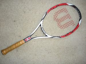 WILSON K-FACTOR SIX.ONE TOUR 90 TENNIS RACQUET  GRIP-4 1/2