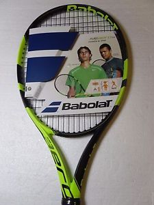 Babolat Pure Aero Junior 25 (4) Tennis Racquet Strung 2015 AUTH U.S.A. SELLER!