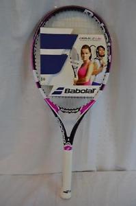 Babolat Drive Z Lite Pink Strung Tennis Racquet (4 3/8)