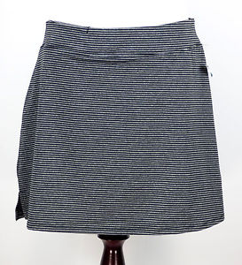 NWT Tulah Womens striped tennis running skort shorts Skirt sport wear L NEW