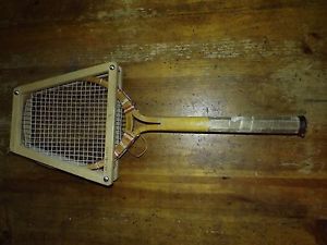 Vintage National Marathon Wooden Tennis Racquet with Wood Press