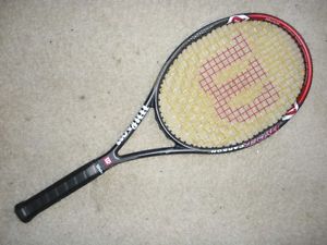 WILSON HYPER PRO STAFF 5.0 MIDPLUS 95 TENNIS RACQUET  GRIP-4 5/8