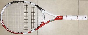 Babolat Tennis Racket E-Sense Comp French Open White/Red/Black Grip 4-1/4 Or L2