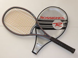ROSSIGNOL F200 MATS WILANDER TENNIS RACKET VINTAGE RARE EXCELLENT CONDITION !