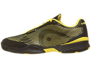 HEAD Men's Speed Pro III Tennis Shoe Black/Yellow - Size 14