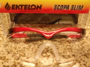 Ektelon EYEWEAR SCOPA SLIM RED / BLACK RACQUETBALL EYE PROTECTION