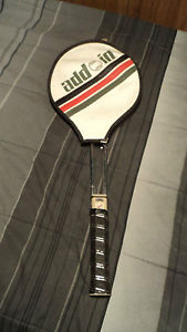 VINTAGE METAL TENNIS RAQUET ADDOIN STS T-1208 MODEL