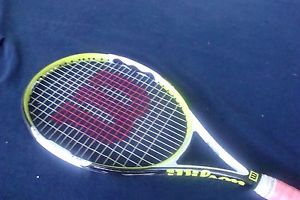 Wilson Ncode N Pro Open 100 head 4 3/8 grip Tennis Racquet