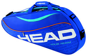 HEAD Tour Team 3R racquet racket tennis bag - Blue - Authorized Dealer - Reg $55