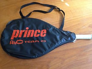 Prince Air O Team 6" Grip Beginners Youth Oversize Tennis Racquet w/ Cover