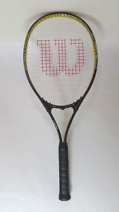 Wilson Fusion XL V-Matrix 4 1/2" Tennis Racket, GOOD CONDITION