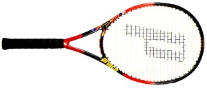 Prince THUNDER BOLT MP LONGBODY MIDPLUS Tennis Racket STRUNG 4-3/8 NEW FREE SHIP