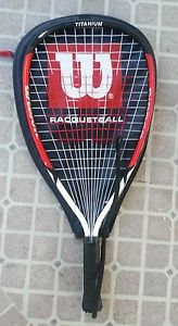 Wilson Ripper Racquetball TITANIUM Racquet 3 7/8