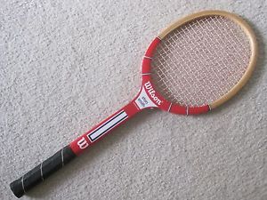 Wilson Stan Smith Wooden Tennis Racquet