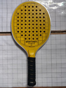 vintage PLATFORM TENNIS PADDLE racquet SPORTCRAFT ULTIMA II 2 13111 racquet