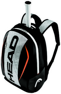 Head Tour Team Backpack Tennis Bag - Silver/Black - Authorized Dealer - Reg $55