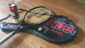 Prince Graphite Pro Oversize Tennis Racket With Cover 4 1/2