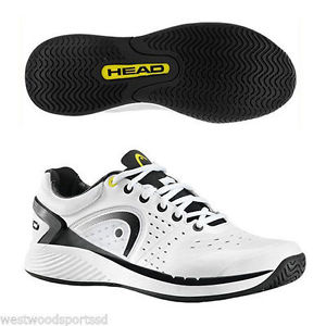 HEAD SPRINT PRO MEN'S TENNIS SHOES (White/Black) - Size 9.5