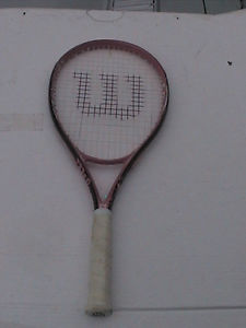 Wilson Hope  tennis racquet   The gripe size 4 1/2 L4 in excellent condition
