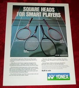 Yonex Metal Tennis Rackets x 2 (R -1 & R - 2) Extremely Rare