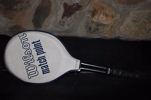 WILSON MATCH POINT TENNIS RACQUET W/ CASE RACKET