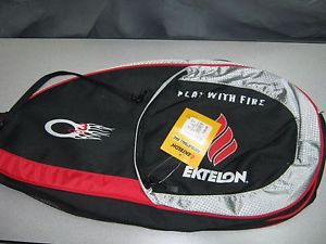 EKTELON Racquetball Dual Pack Bag O3 PLAY WITH FIRE -FREE SHIPPING! NWT!