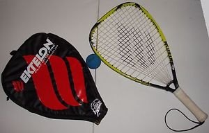 Ektelon Power Ring Powering Freak Racquetball Racquet Racket+ Cover & Ball Great