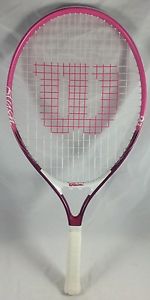 Wilson Blush 23 Junior Tennis Racquet Pink White Grip 3 5/8