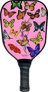 Pickleball Paddle  Pink Butterflies T200 Picklepaddle New Shape