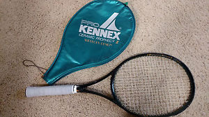 Pro Kennex Ceramic Prophecy 2 WideBody Design Tennis Racquet with Wilson ProGrip