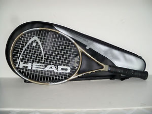 Head LIQUIDMETAL 5 OVERSIZE Tennis Racquet Racket STRUNG 4-3/8" With Cover