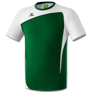 Erima Hombre Camiseta de tenis camiseta CLUB 1900 verde / blanco